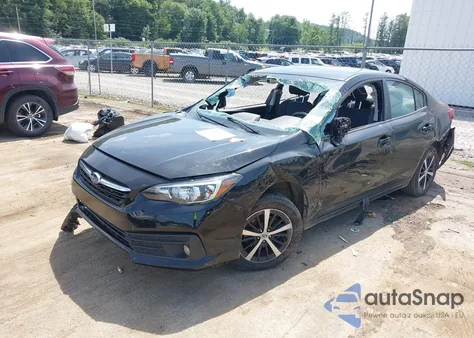 2020 Subaru Impreza Premium из США, поврежденный, VIN 4S3GKAV64L3610059